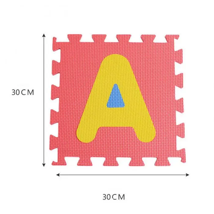 Лидер продаж Детские Разноцветные цифры игровой коврик-пазл EVA Drop-proof влагостойкие коврик с фактурной поверхностью @