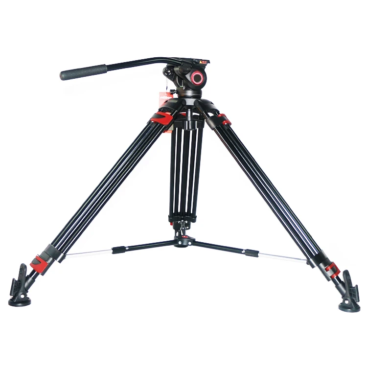 كاميرا ترايبود التلفزيون محطة شراء كاميرا الوقوف مع الهيدروليكية التخميد 802 سحابة منصة CD50