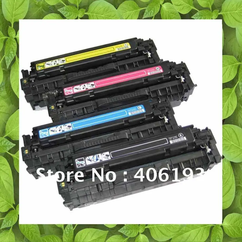 

4 x CC530A CC531A CC532A CC533A Compatible for HP CM2320 CP2020 CP2025 CM 2320 CP 2020 CP 2025 Color Toner Cartridge