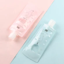 Складные Бутылочки для шампуня Сумка дорожная парфюмерный распылителель сумка лосьон пустая бутылка жидкая Косметика бутылка дорожные аксессуары