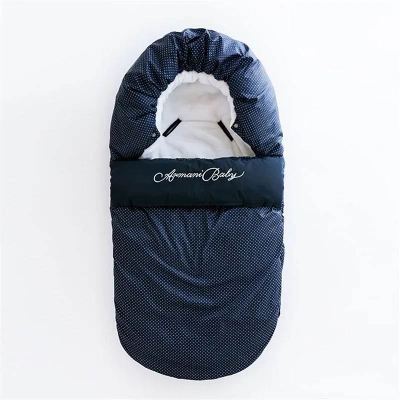 

Baby Winter Envelope For Newborns Sleep Thermal Sack Cotton Kids Sleep Sack In The Carriage Wheelchairs Warm Sleeping Bag