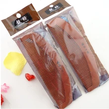 60 шт./лот 17 см Ebony гребень Профессиональные Деревянный волос Расчёски и гребни для волос