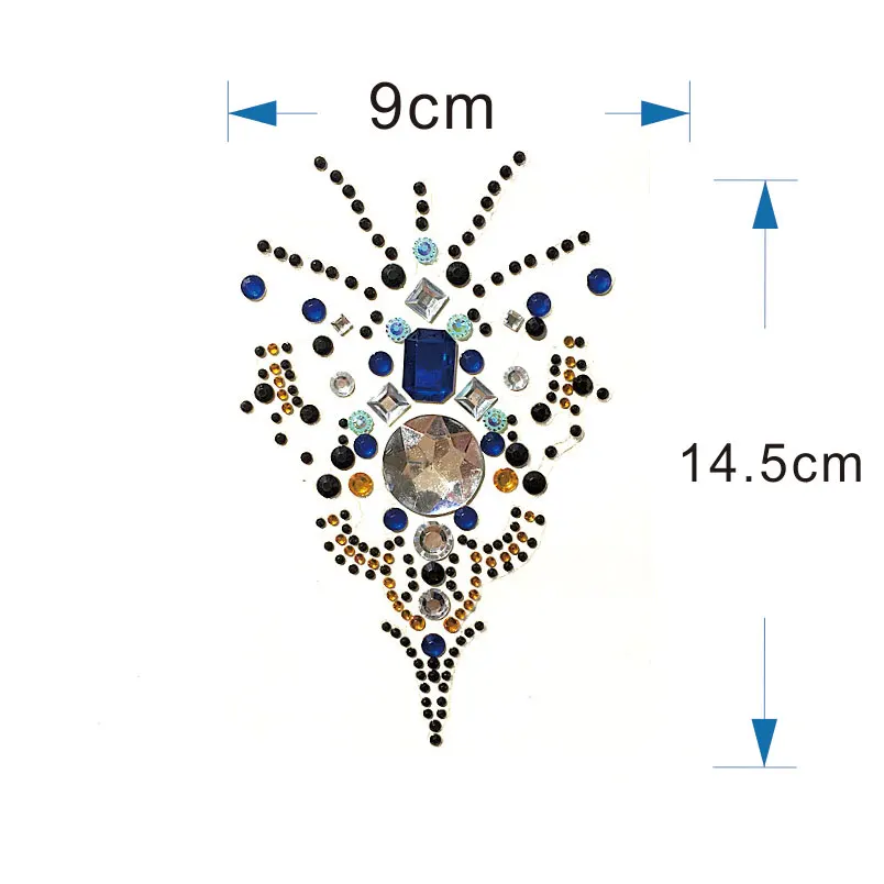 1 шт., шикарная наклейка на груди, может быть наклеена на праздничные драгоценные камни для вечерние, макияж и краска для тела