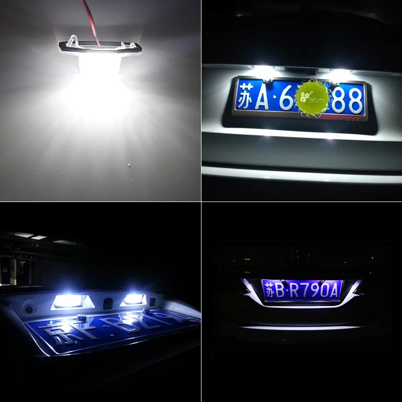 Светодиодный светильник CANBUS для номерного знака для Honda Jazz JAZZ(Fit)(02-), Odyssey(08-), Stream(01-05), Insight 5D(10