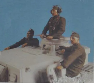 1/35 Смола Наборы Второй мировой войны 1935-1944 Пособия по немецкому языку танкист 3 шт./компл