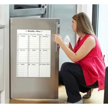 Магнитная доска, доска для сухого стирания, магниты на холодильник, CalenTo-Do, список ежемесячных ежедневников, планировщик, органайзер для кухни