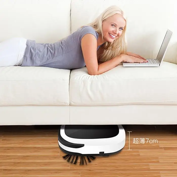 

USB Rechargeable Electric Wireless Sweep Robot Dust Vacuum Household Floor Sweeping Intelligent Automatic New