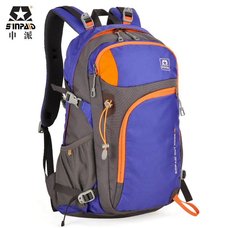 

Sinpaid outdoor men and women school backpack waterproof large capacity travel bag outdoor riding backpack