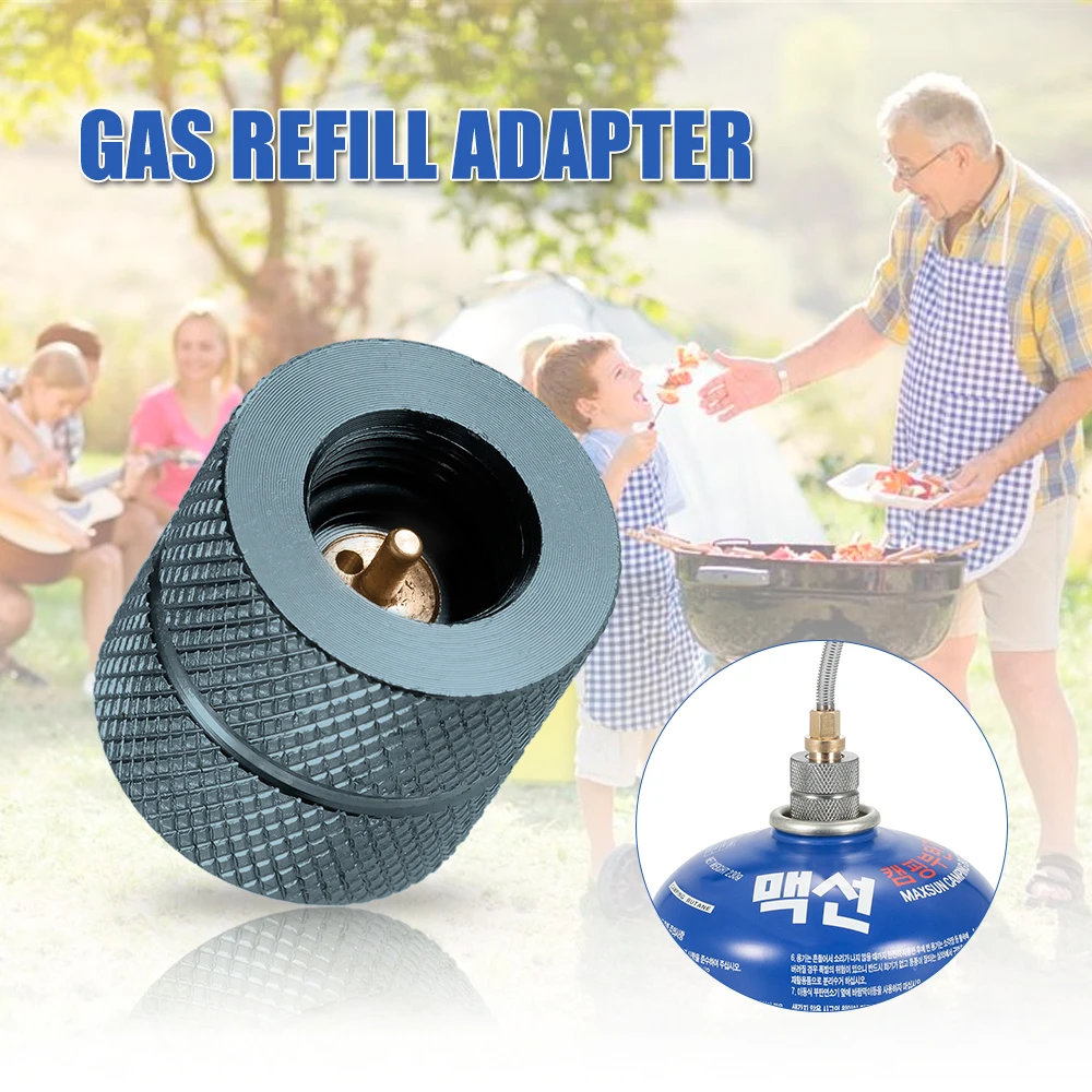 Cartridge Gas Refill Adapter Nozzle Bottle Type Butane Gas Cartridge