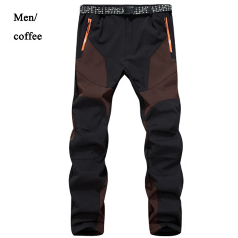 2019 hombres de montaña escalada pantalones Camping Trekking Pantalones de deporte-30 grados mujer impermeable pantalones al aire libre