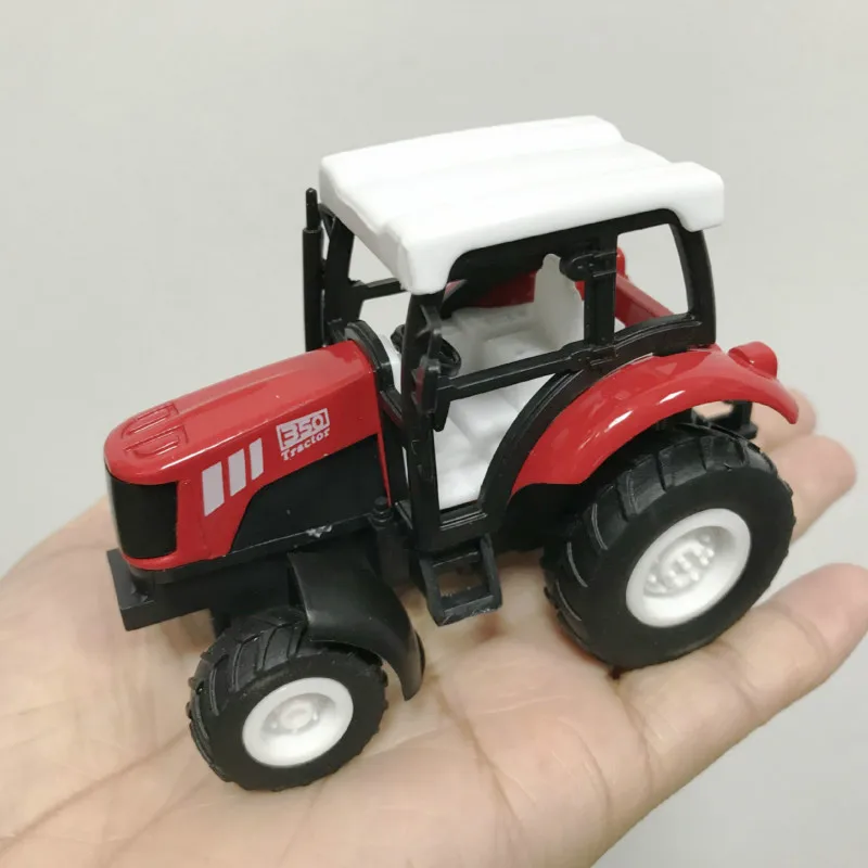 Модель автомобиля из сплава детский мини трактор с возвратом масштаб 1:43