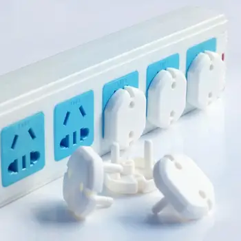 

10pcs Safety Electric Sockets Kids Protector Protection Caps Electric Outlet EU 2 Plug Cover 2 Hole Sockets Cover Protect Baby