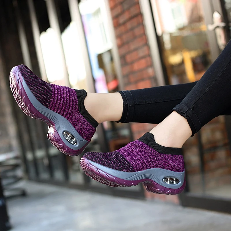 

shoes woman Outdoor Casual shoes Breathable mesh Brand fashion Sneakers woman outdoor non-slip air damping tenis feminino casual
