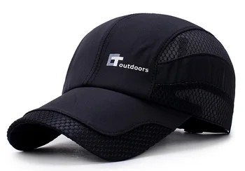 

Summer Breathable Mesh Baseball Caps Thin Mercerized Cotton Wicking Hat Cool Mens Baseball Caps Brand Casual Women Fitted Hats