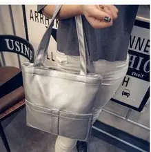 Hot-selling women bag new single shoulder bag pu water to wash hand contracted large capacity package