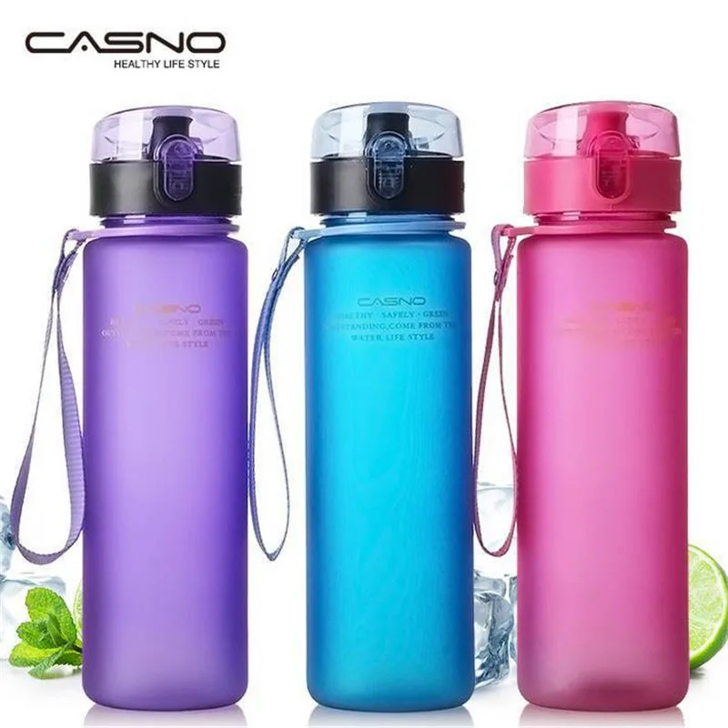 CASNO 560ML My Portable Water Bottle Outdoor Sports Running Bottle For