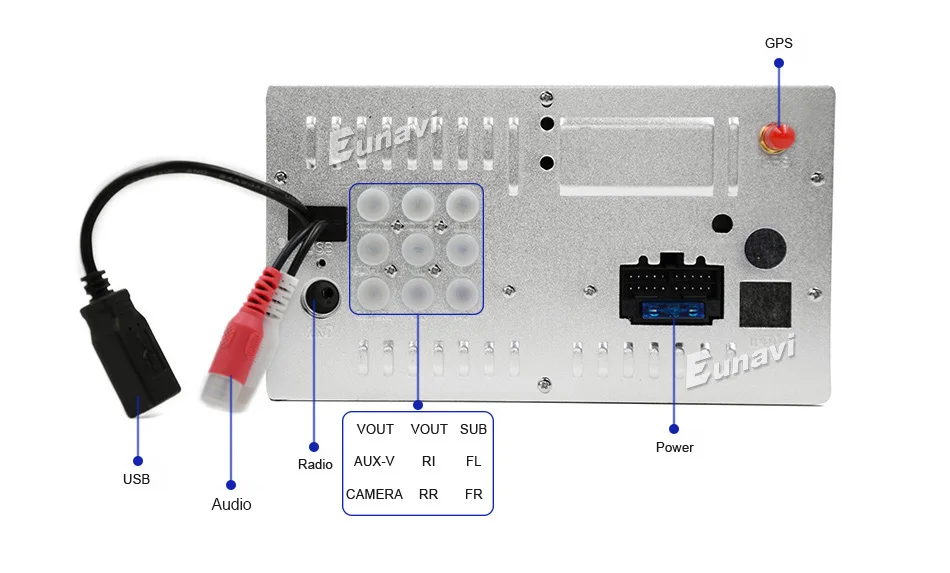 Excellent 2019 New Eunavi 2 Din Car Dvd Bluetooth Usb/tf Fm Aux Input Radio Mp5 Player Multimedia Entertainment With Hd Rear View Camera 21