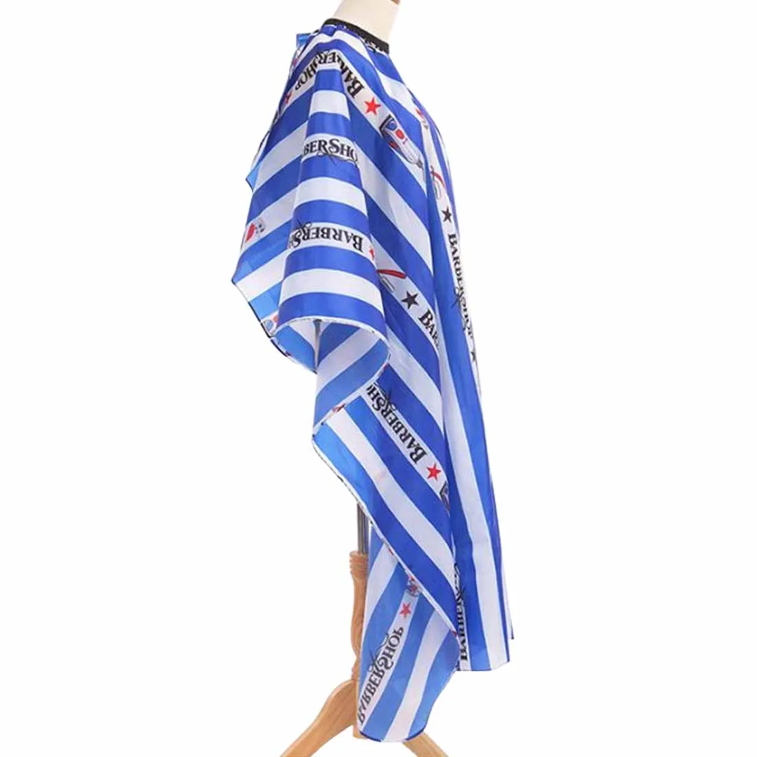 Фартук водостойкий Чехол для укладки волос Парикмахерская полосатая ткань передник с рисунком полосатая Парикмахерская платье