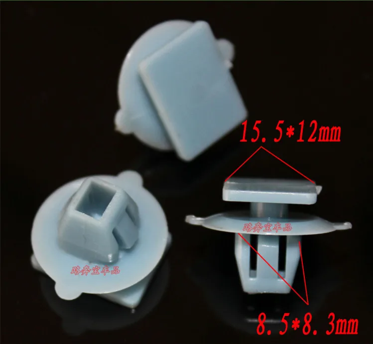 

10PCS Door guard trim molding bottom skirt round eyebrow card buckle is suitable for the Toyota estima el method