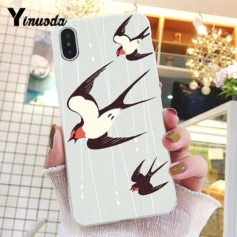Animal Art Swallows Cranes Birds