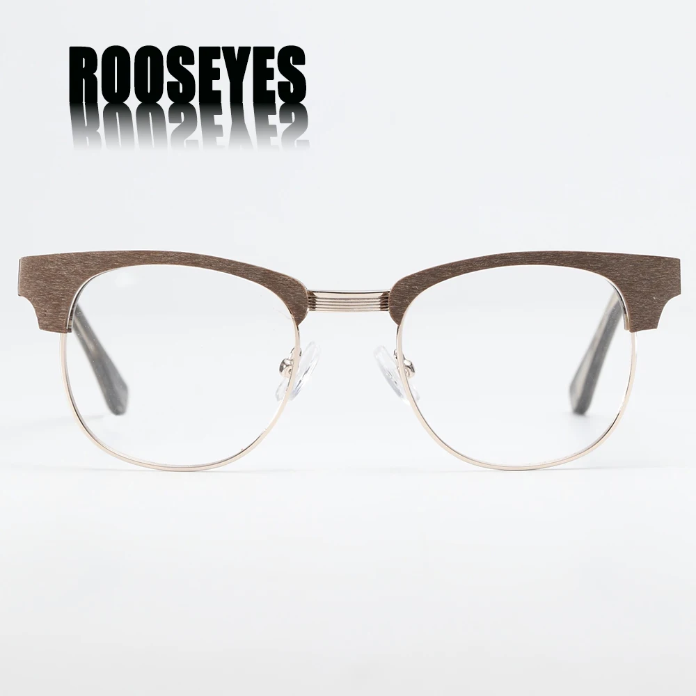Rooseyes WHastings Tabac 2016 деревянный каркас женщины очки оправы деревянные фоторамки