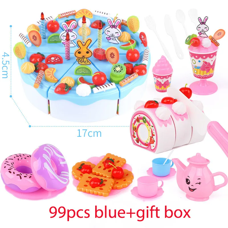 99pcs blue+gift box