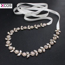 Блестящий Солнечный цветок из страз-кристаллов бисерный пояс невесты для свадьбы, невесты, подружки невесты пояс высокого качества