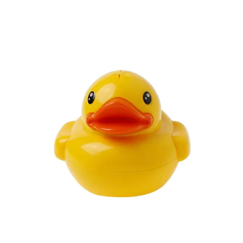 

Cute Cartoon Animal Baby Bath Toy Bathroom Plastic Mini Yellow Duck Light Sound Water Spray Kids Bathtub Playing Bathing Tools