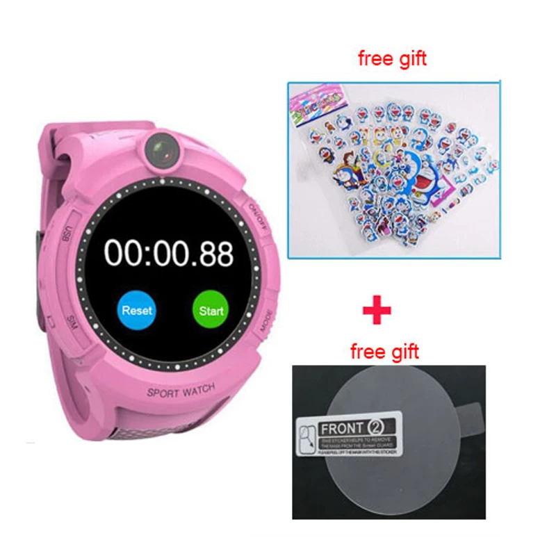 Vm50 Q360 Детские Смарт часы с камерой GPS WIFI местоположение ребенка smartwatch SOS анти