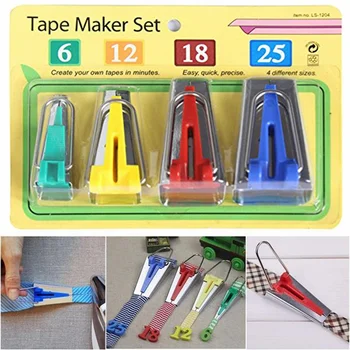 4-Piece Bias Tape Maker Set 1