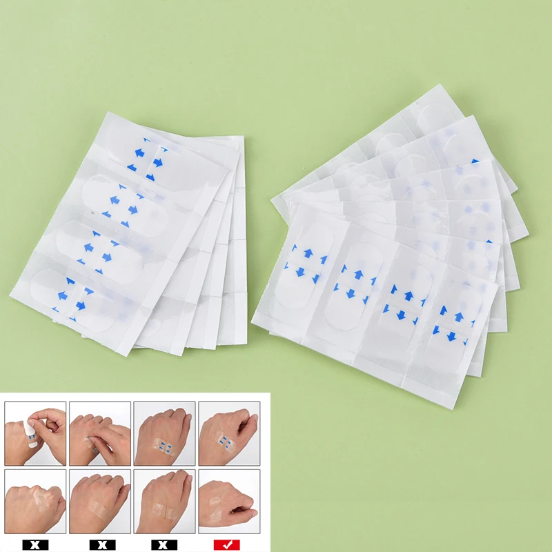 Makeup Face Lift Tools 40pcs Lift Face Sticker Thin Stick Artifact Invisible Sticker Chin Medical Tape makeup face lift tools