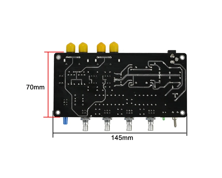 GHXAMP Kits Preamplifier Tone audio board NE5532 Preamp HIFI Pre-amp Baord Treble, MID, Bass Volume Control Filter Circuit