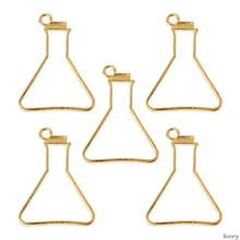 5 шт научный эксперимент чашка пустая рамка Подвеска Установка в открытую рамку ювелирные изделия из смолы