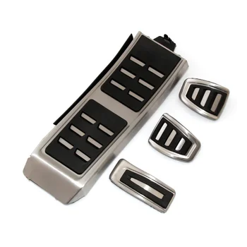 

MT and AT Gas Brake Foot Pedal Set Rest Fuel Pedals For AUDI S4 RS4 A5 S5 RS5 8T A6 4G S6 (C7) Q5 RS5 A7 S7 SQ5 8R LHD 2009 +