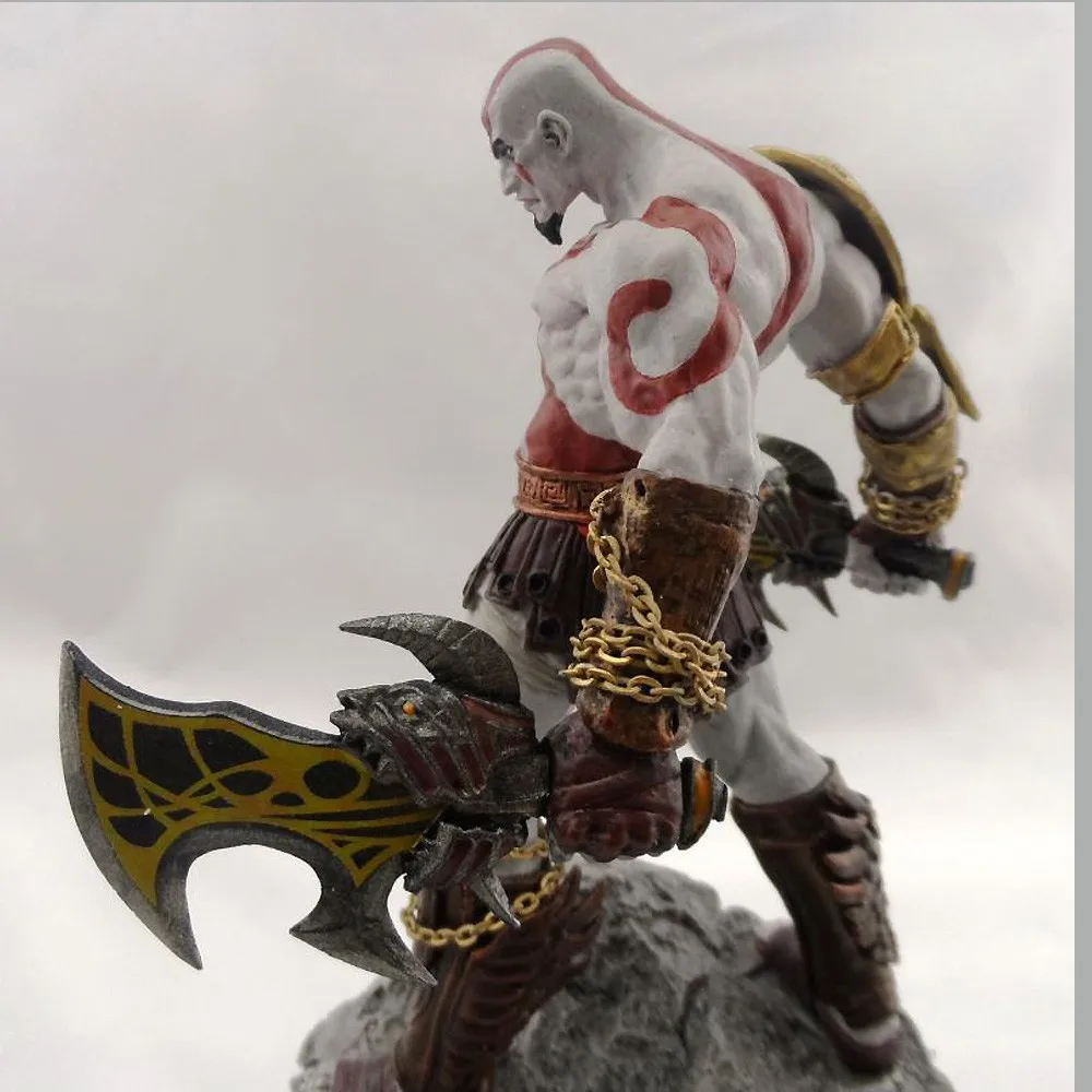 god of war kratos modern icon statue only at gamestop