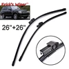 Erick's Wiper Front Wiper Blades For Land Rover Range Rover L322 Vogue HSE 2002 - 2012 Windshield Windscreen Front Window 26