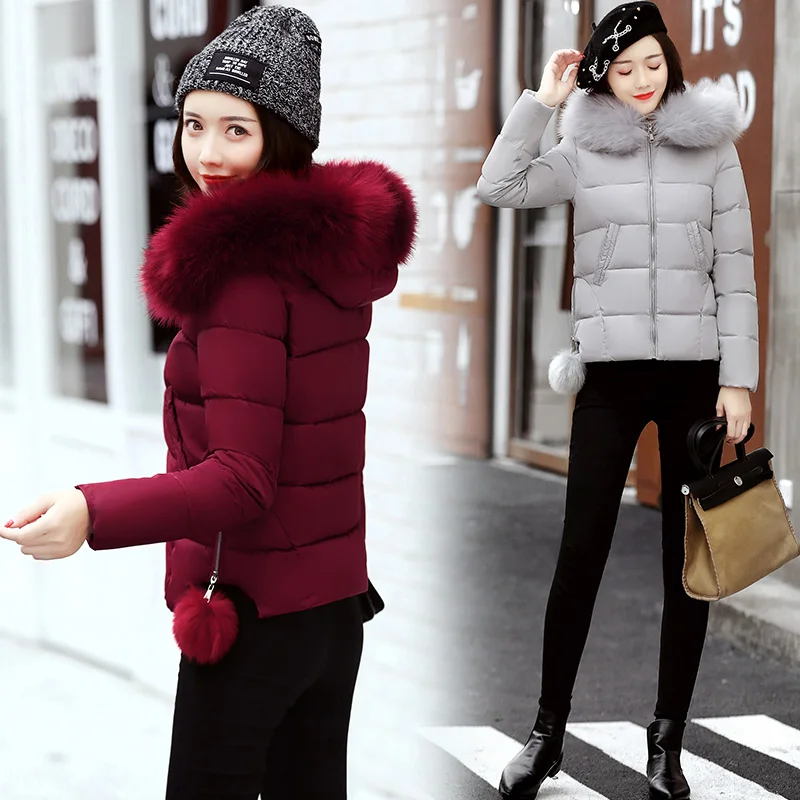 Parkas Vestes Manteaux Long Outwear Femelle D'hiver Pour Haute Hiver Slim Kuyomens Veste 2017 Qualité Manteau Femmes Coton ag0Cq