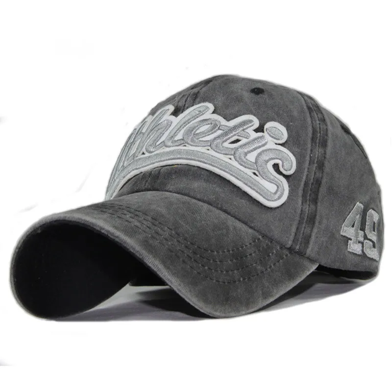 Новая помытая хлопковая бейсболка Snapback шапки весенне летняя шляпа для мужчин и