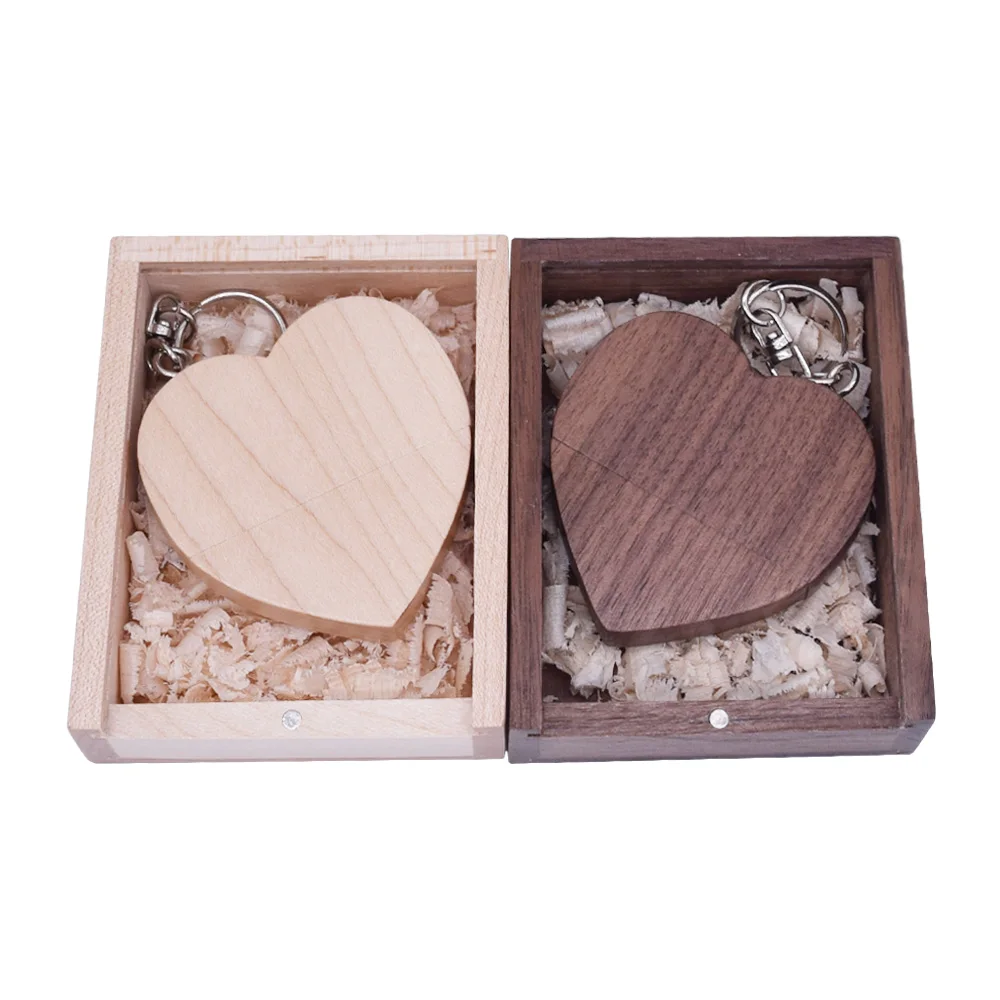 best pen drive brand USB 3.0 free personalized customization Glass drift bottle Cork USB wooden box pendrive 8GB 16GB 32GB 64GB wedding gift thunderbolt flash drive