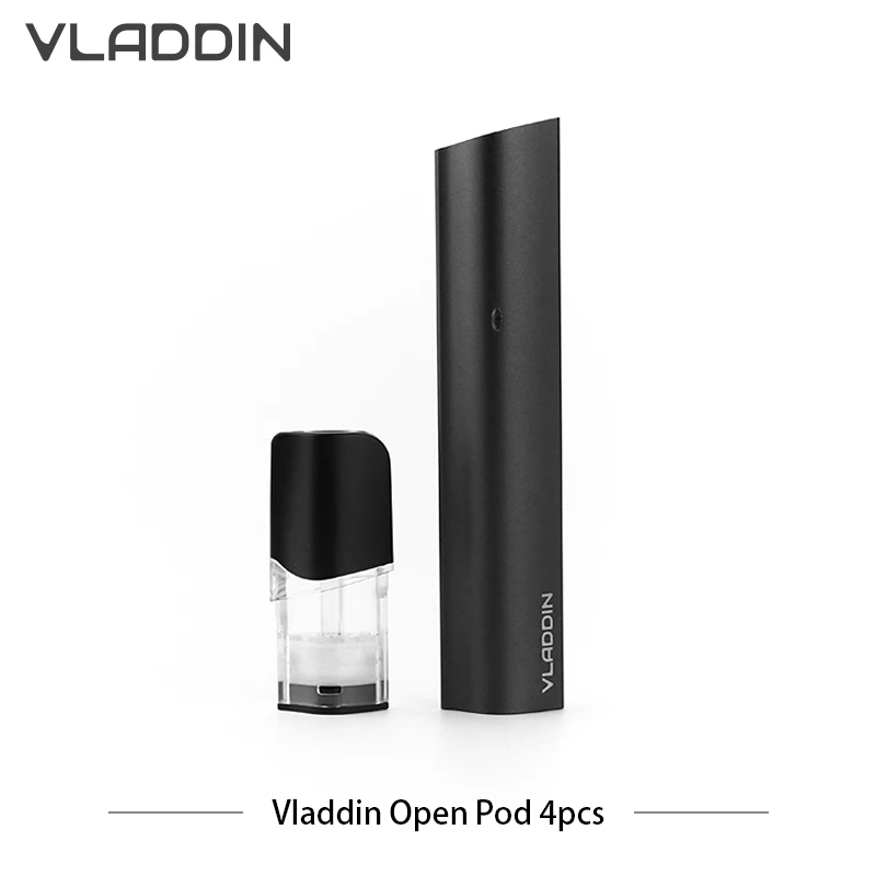 400 шт./лот Vladdin Открытый Пустой Pod Замена Pod многоразового картридж для VLADDIN комплект электронных сигарет испаритель