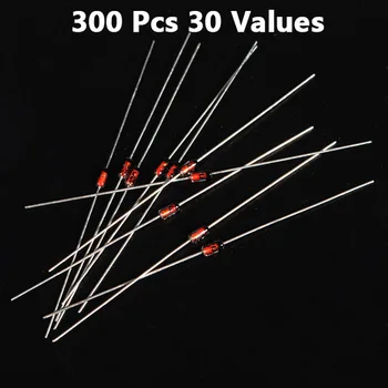 

300pcs 2V - 39V 30 Values 1/2W 0.5W Zener Diode Assorted Kit Free Shipping