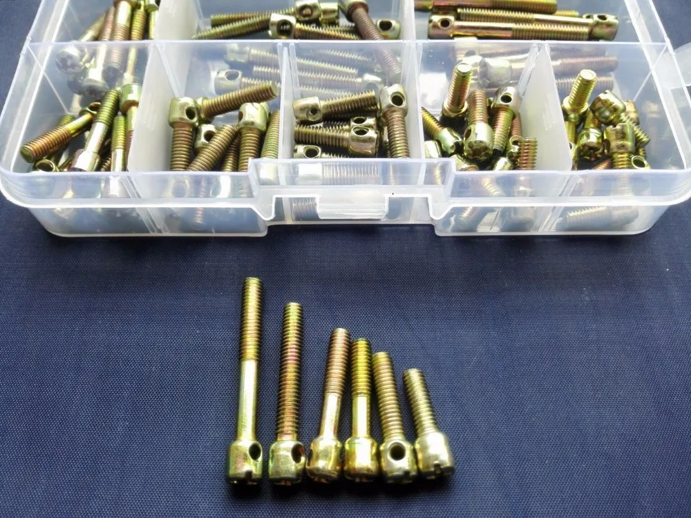 80pcs M4 Closure Meter Sealing Screws Meter Screw Hole instrumentation