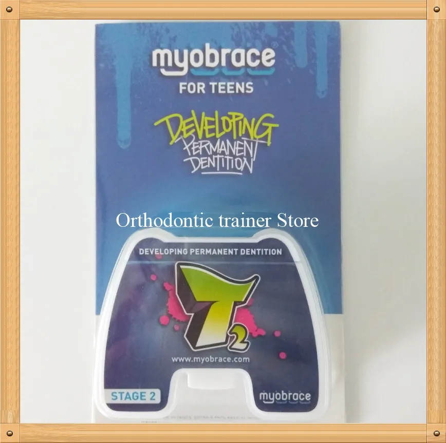 Dental Orthodontic Brace T2 /Myobrace Orthodontic teeth trainer T2 Teeth alignment appliance Dental Orthodontic Brace T2 /Myobrace Orthodontic teeth trainer T2 Teeth alignment appliance