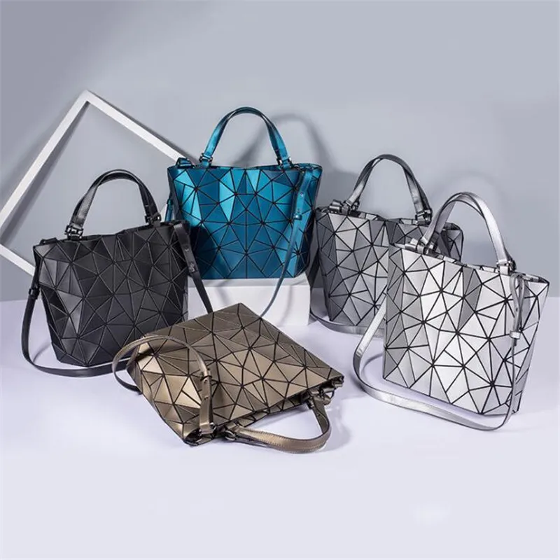 المرأة حقيبة باو أكياس للنساء 2019 جديد هندسية حقيبة شاطئية الأزياء الكتف Crossbody أكياس بولسا الأنثوية Sac الفاصل