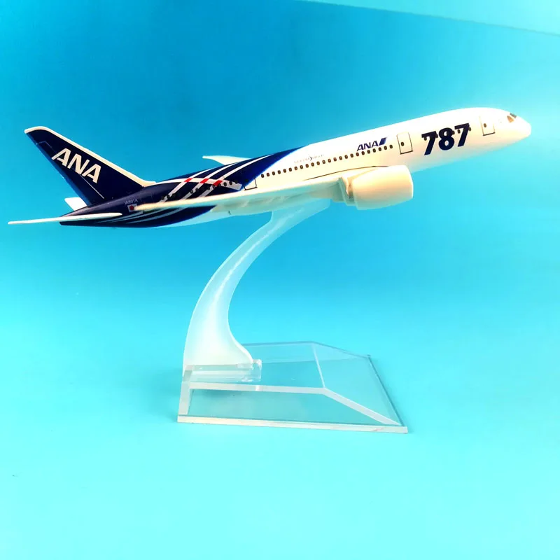 16 см Боинг 787 Ана модель из металлического сплава самолет Игрушечная модель самолета самолет подарок на день рождения