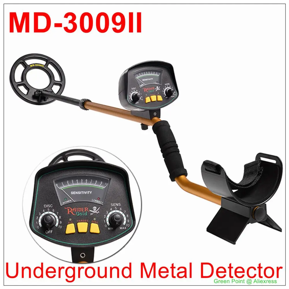 Подземный металлоискатель MD3009II Высокочувствительный детектор для золота