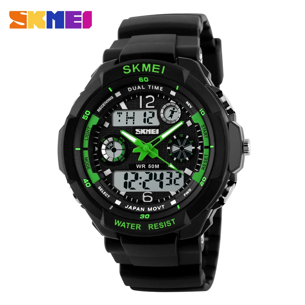water resistant digital watch