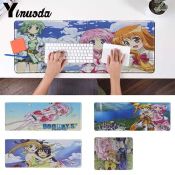 

Yinuoda boy gift Dog Days Japan anime Large gaming Mouse pad PC Computer mouse mat high quality DIY picture with edge locking