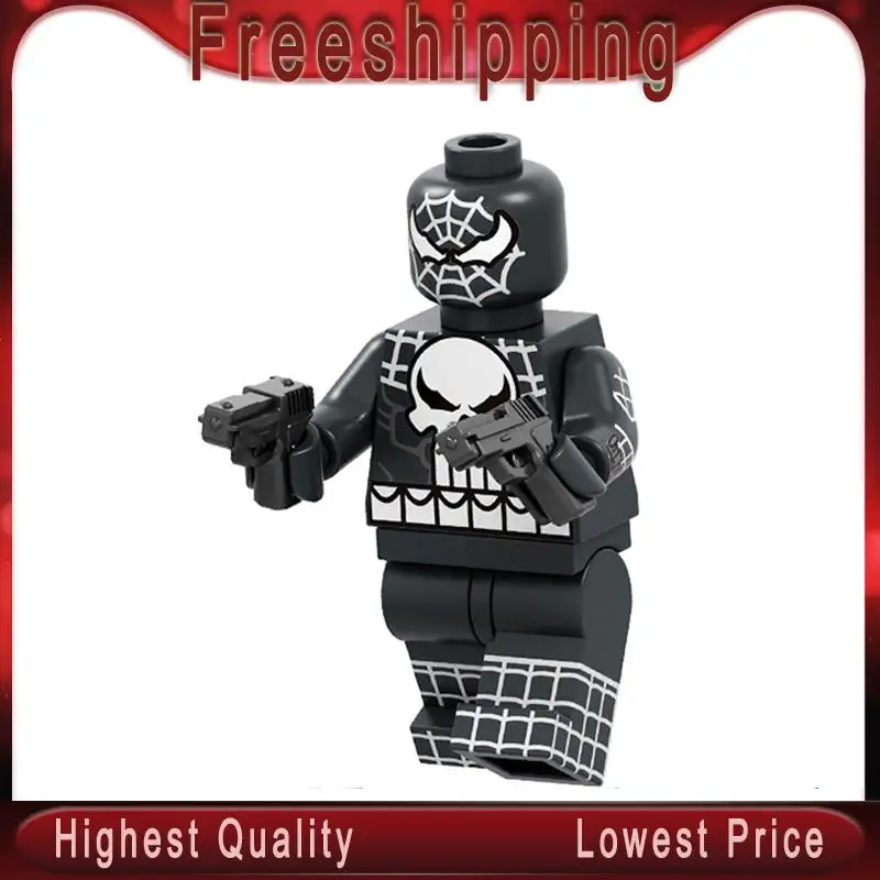 

Single Sale Building Blocks Super Heroes Ghost Rider Mr.8 Action Figures Model Education For Children Toys Gift PG1704