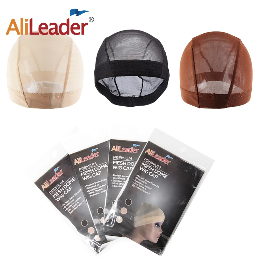 AliLeader 10 шт. лучший Сильный парик из спандекса сетчатая крышка без клея эластичная